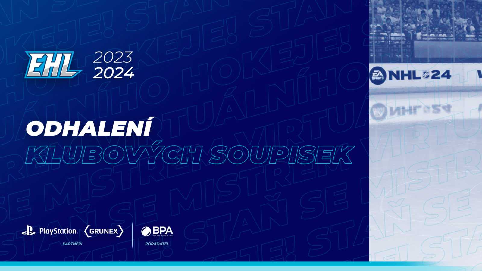 Známe kompletní soupisky Esport Hokejové Ligy pro pátou sezónu