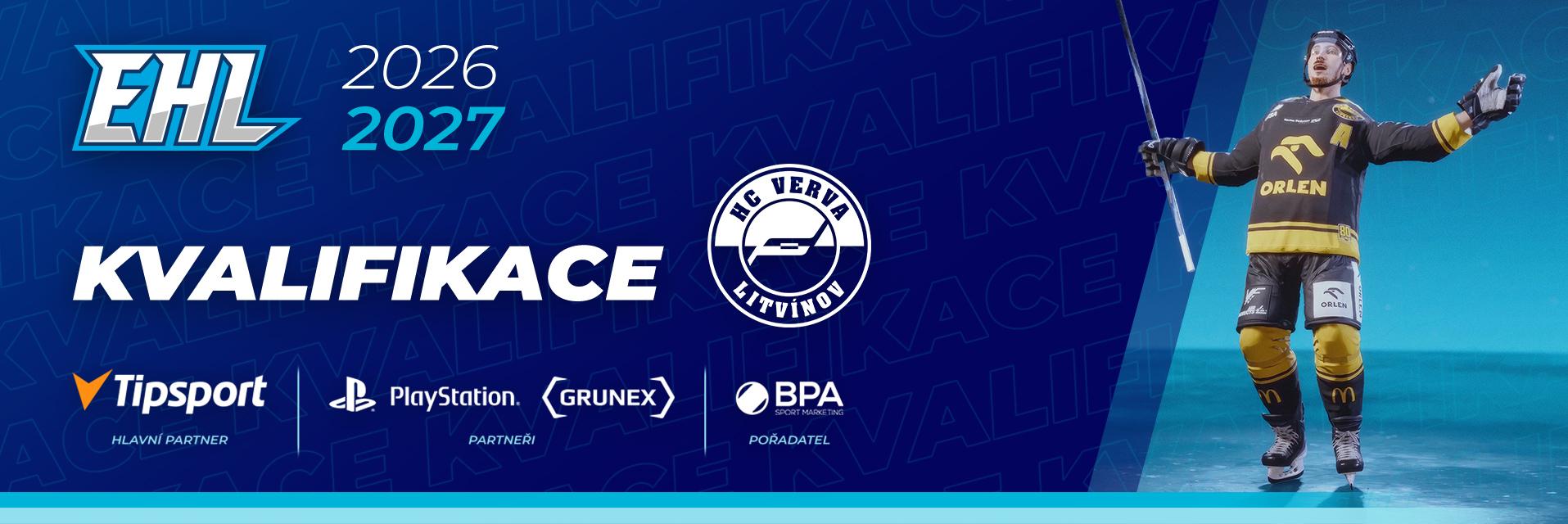 Esport Hokejová Liga 2026/2027 | HC VERVA Litvínov | Klubová Kvalifikace