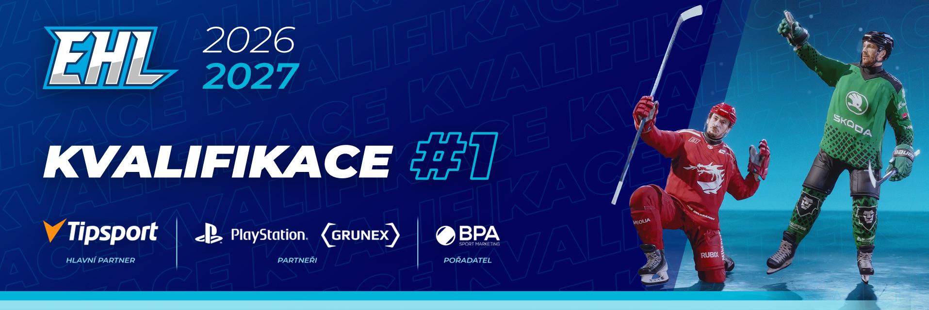 Esport Hokejová Liga 2026/2027 | Kvalifikace #1