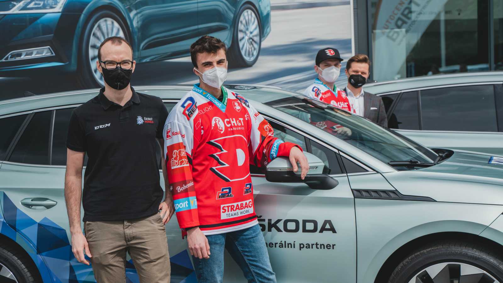 Vítězové ENYAQ Hockey League převzali své výhry